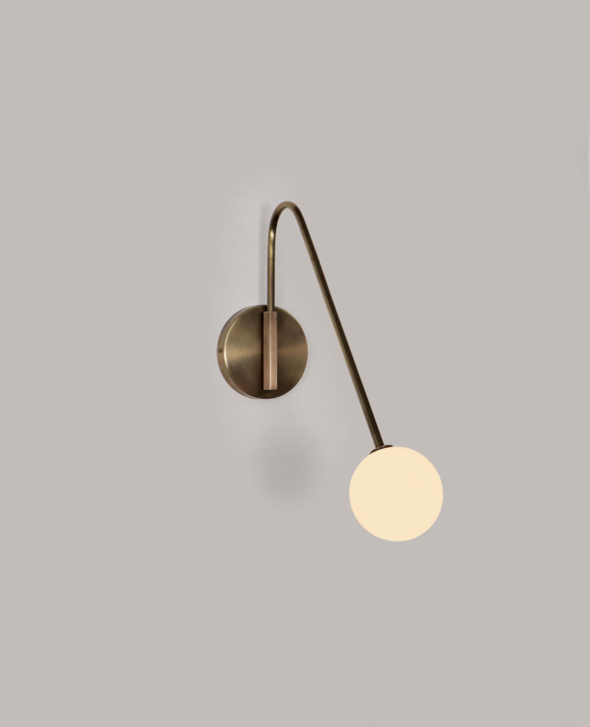 Stylish wall sconce light in India
